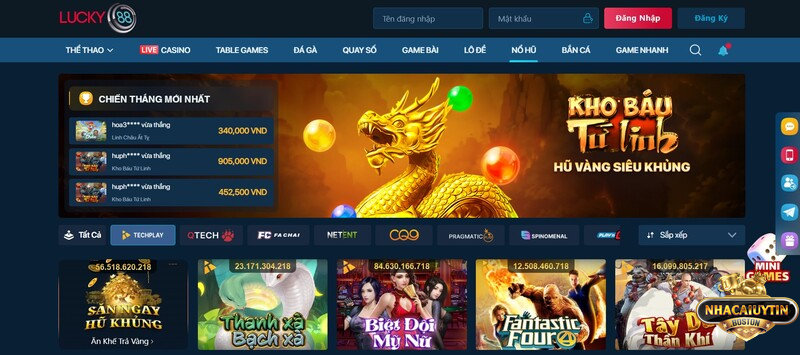 Nổ hũ Slot thu hút được đông đảo người chơi