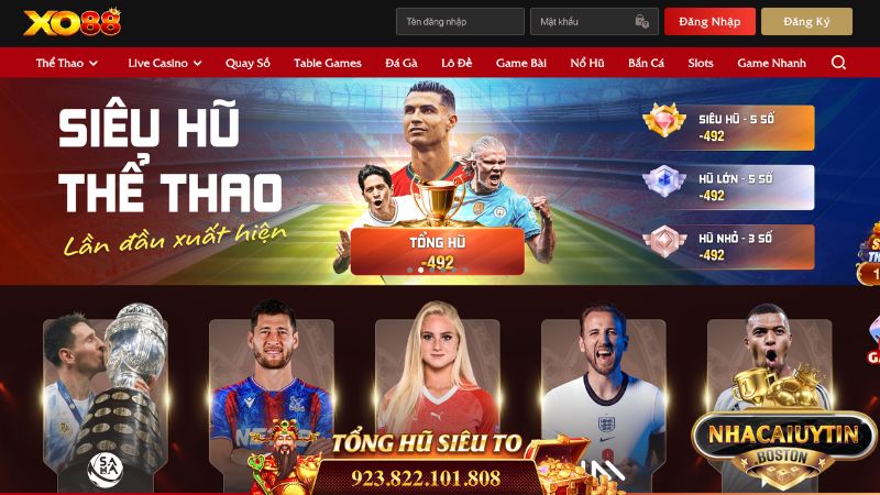 Xo88 có hệ sinh thái game phong phú
